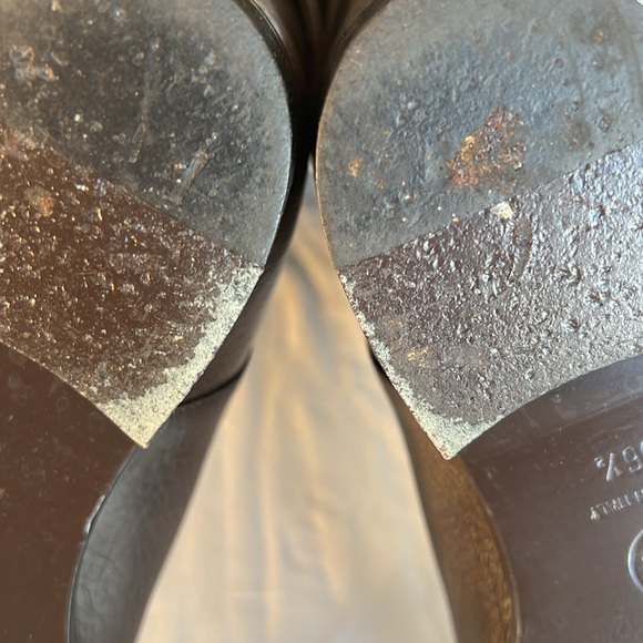 Chanel brown leather boots, sz 36.5 - Picture 9 of 9